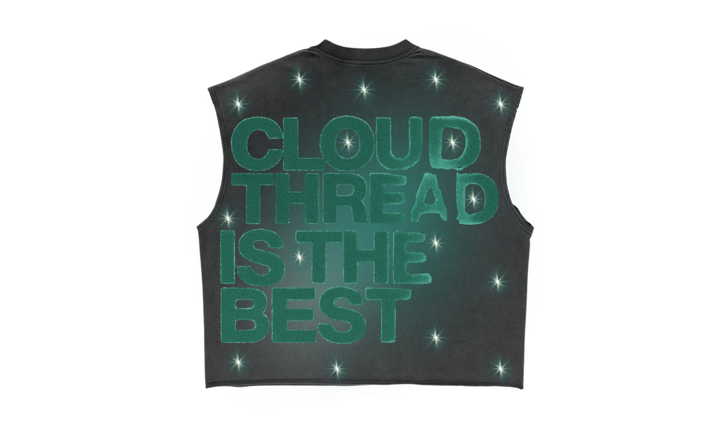 Camiseta Boxy Fit sin manga