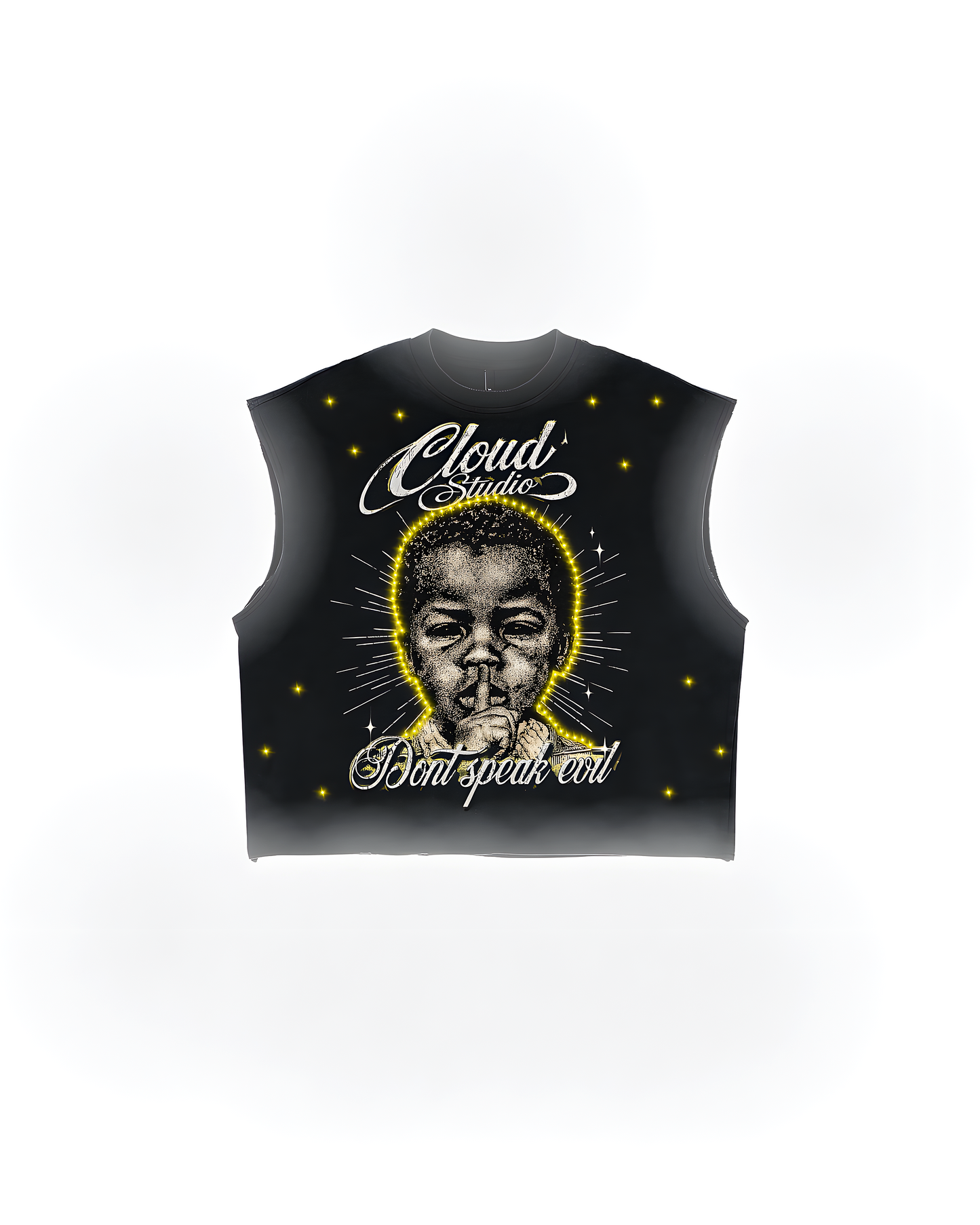 Camiseta Boxy Fit sin manga