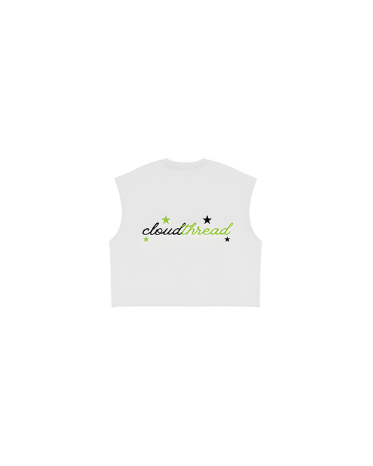 Camiseta Boxy Fit sin manga